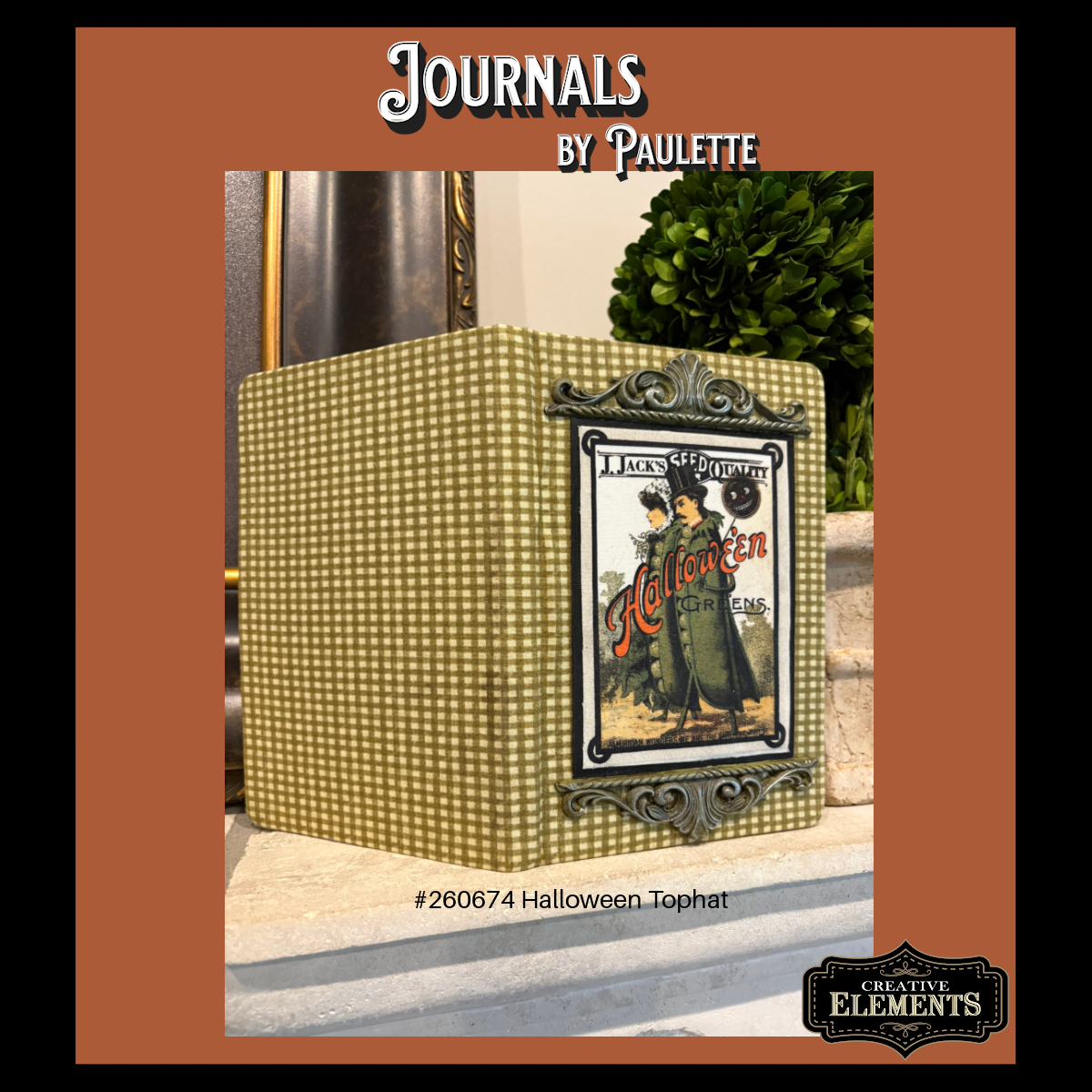 Journals-by Paulette-260674 Halloween Tophat