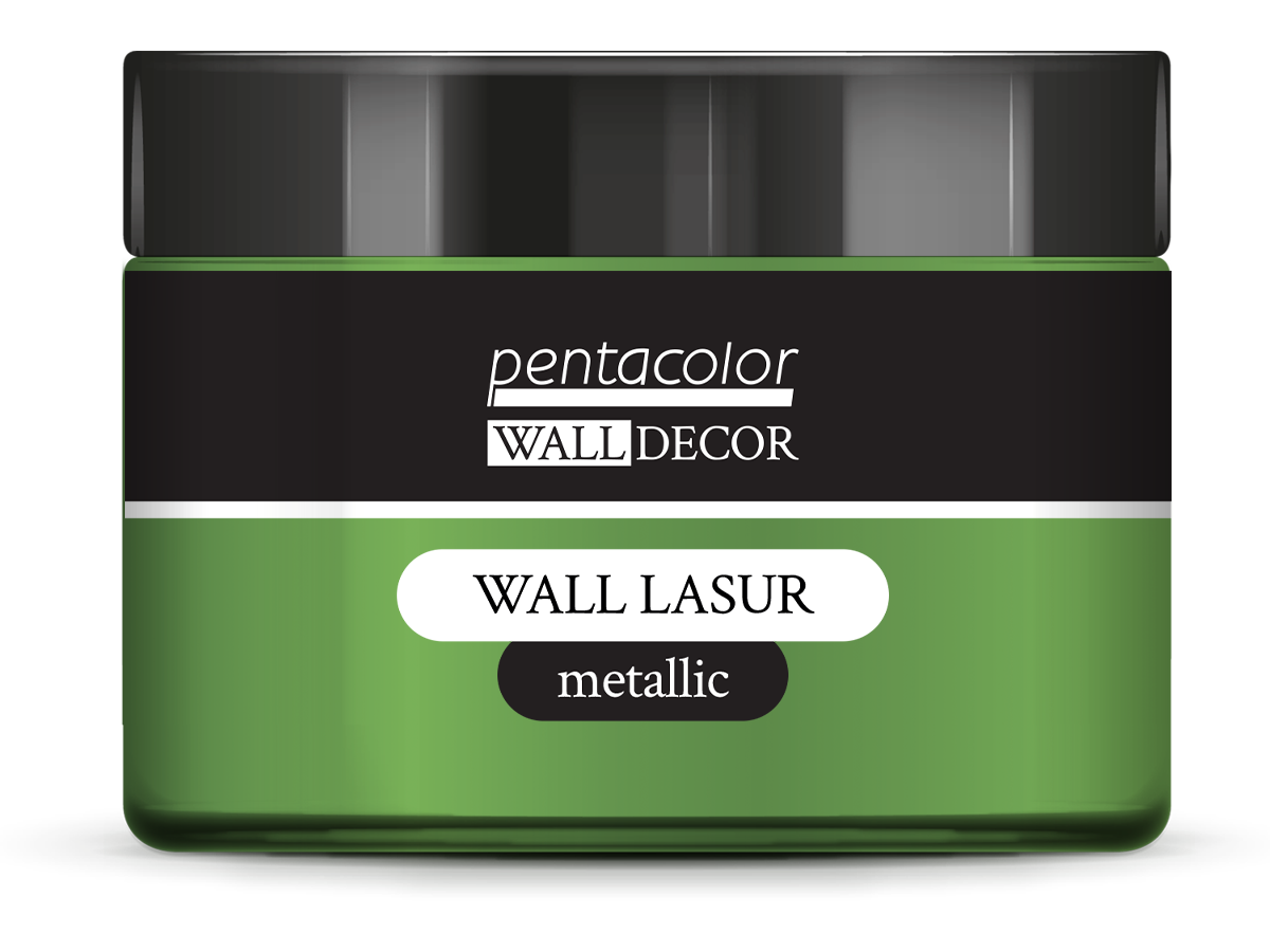 Pentart - Lasur Metallic - Green-Gold - 150ml (Wall Decor)