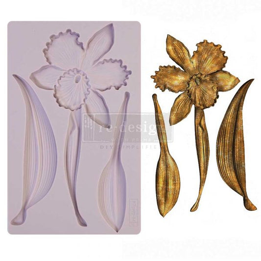 Decor Moulds - redesign - Wiildflower- 5"x8"x8mm