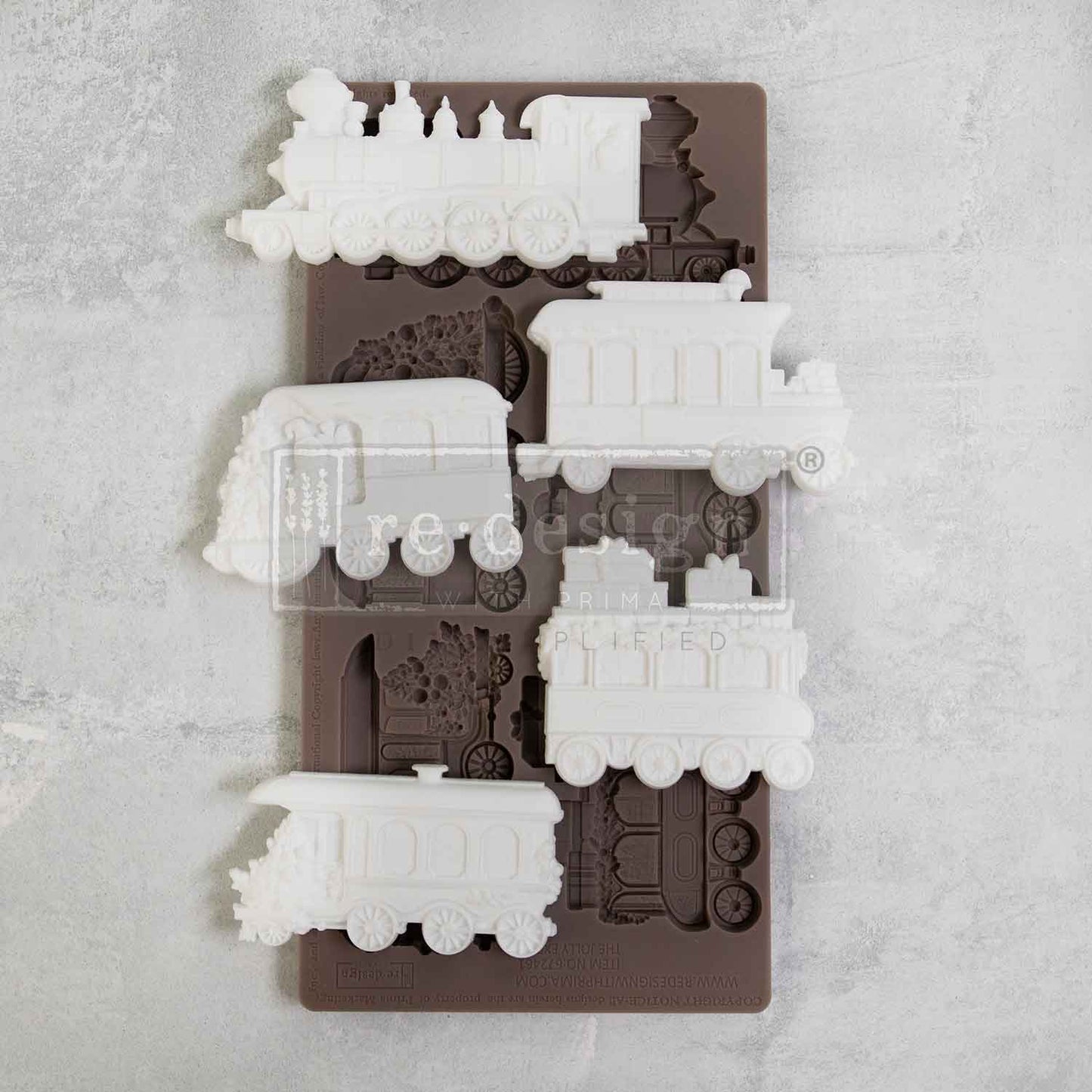 Decor Moulds - Redesign - The Jolly Express - 5"X10" - Limited Edition
