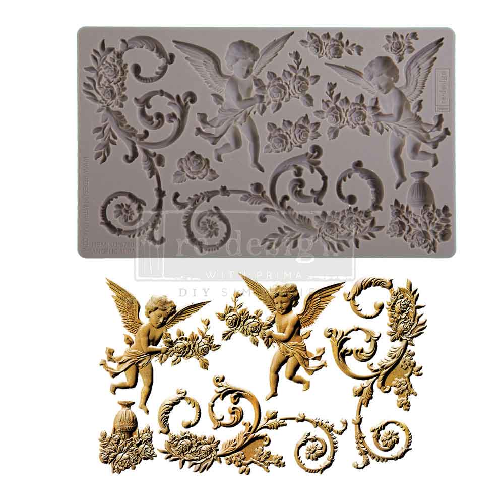 Decor Moulds - Redesign - Angelic Aura- 5"x8"x8mm