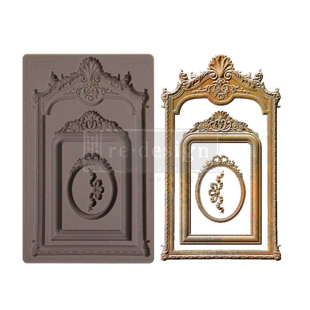 Decor Moulds - Redesign - Antique Gaze- 5"x8"x8mm