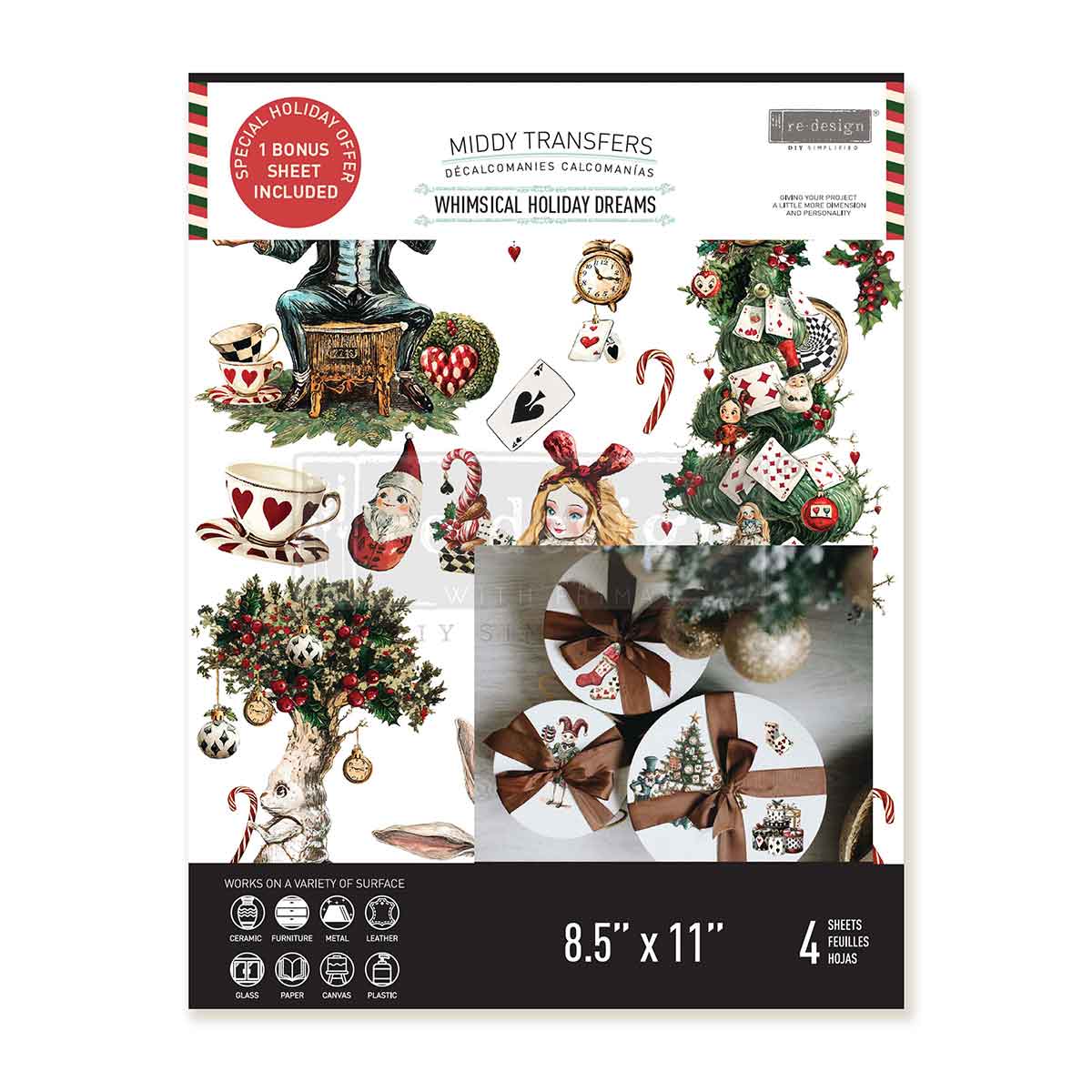 Transfers - Redesign - Middy 8.5" x 11" - Whimsical Holiday Dreams