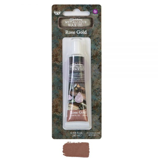 Art Alchemy - Metallique Wax - Rose Gold  - 20ml tube