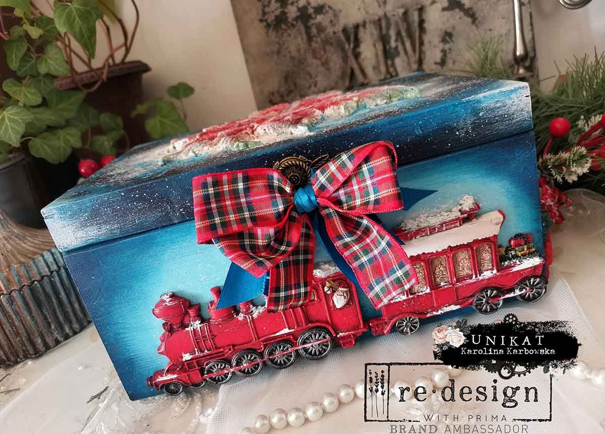 Decor Moulds - Redesign - The Jolly Express - 5"X10" - Limited Edition