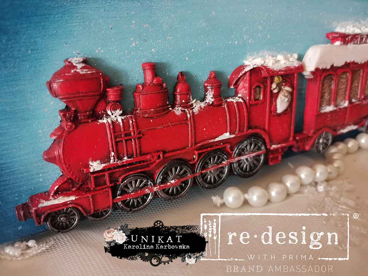 Decor Moulds - Redesign - The Jolly Express - 5"X10" - Limited Edition
