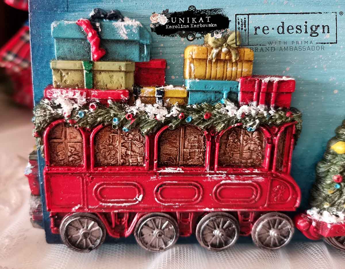 Decor Moulds - Redesign - The Jolly Express - 5"X10" - Limited Edition