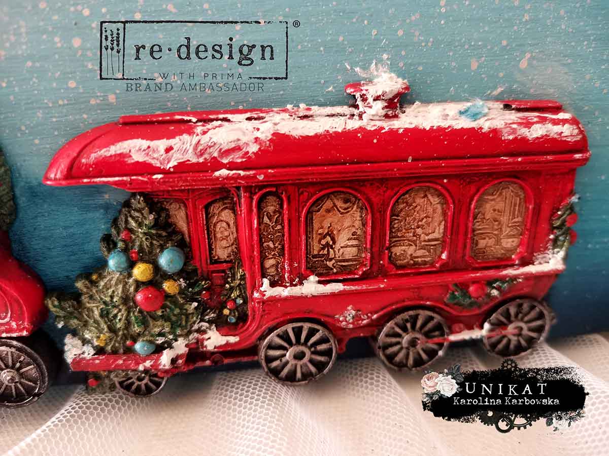 Decor Moulds - Redesign - The Jolly Express - 5"X10" - Limited Edition