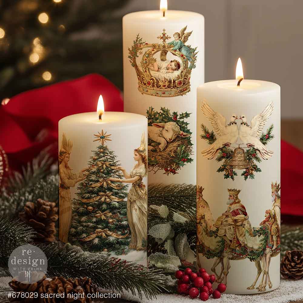 Transfers - Redesign - Middy 8.5" x 11" - Yuletide Nostalgia