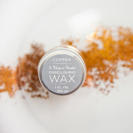 Amy Howard at Home - Finishes - Wax - Embellishing Wax - Copper - 1 oz