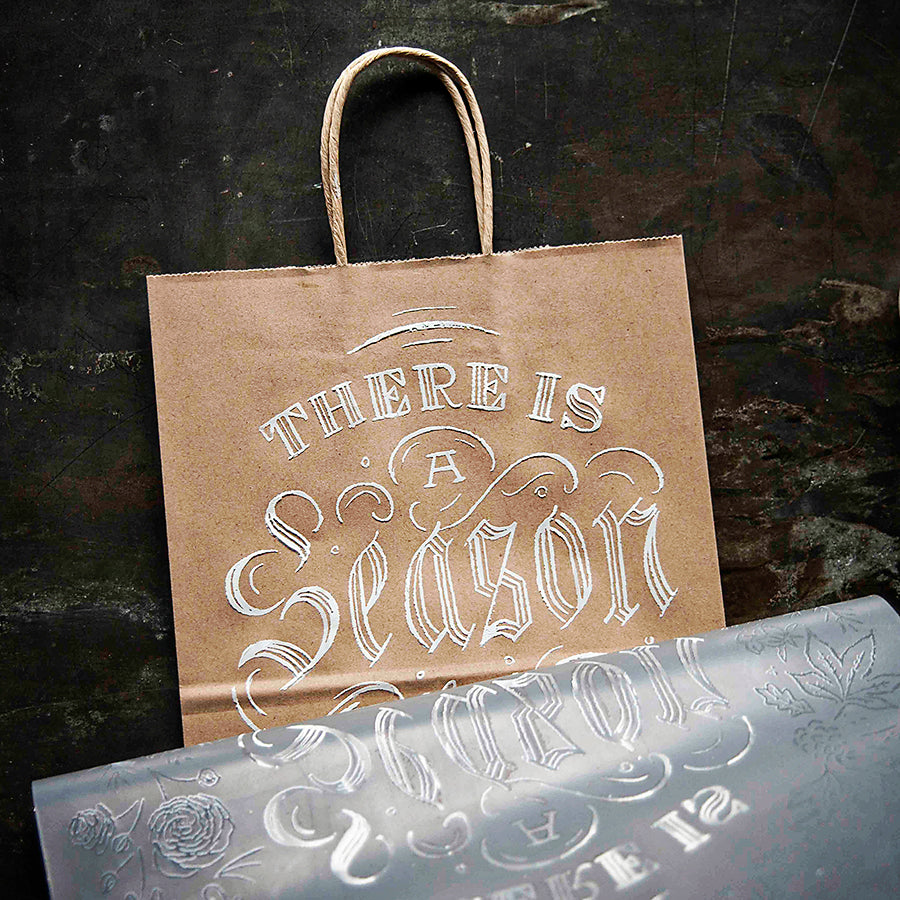 Stencils - A Makers Studio - Season - 12" x 18"