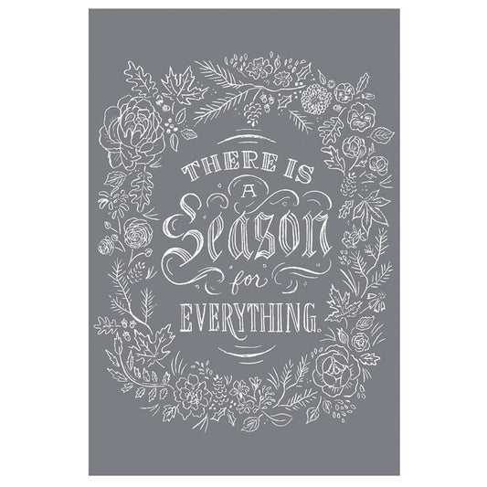 Stencils - A Makers Studio - Season - 12" x 18"