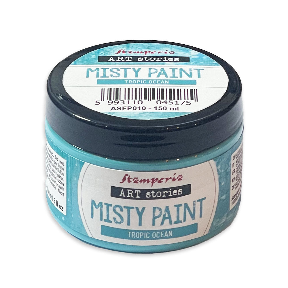 Stamperia - Art Stories - ASFP010 - Misty Paint - Tropic Ocean - 150ml