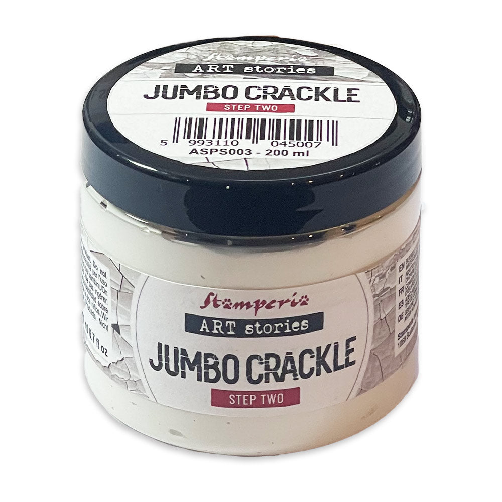 Stamperia - Art Stories - ASPS003 - Jumble Crackle Step 2 - 200ml