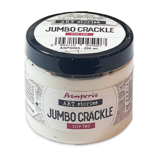 Stamperia - Art Stories - ASPS003 - Jumble Crackle Step 2 - 200ml