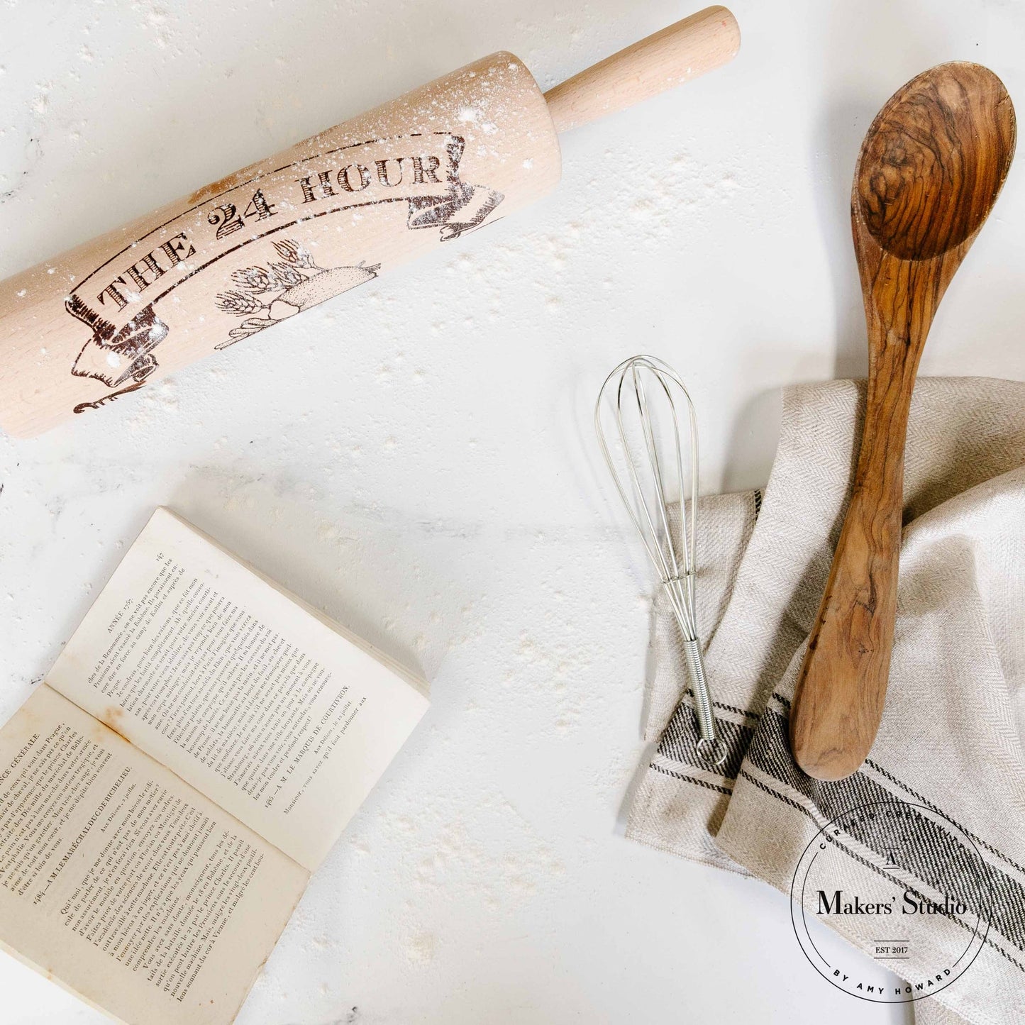 Stencils - A Makers Studio - Bread Bakery - 8.5" x 11"