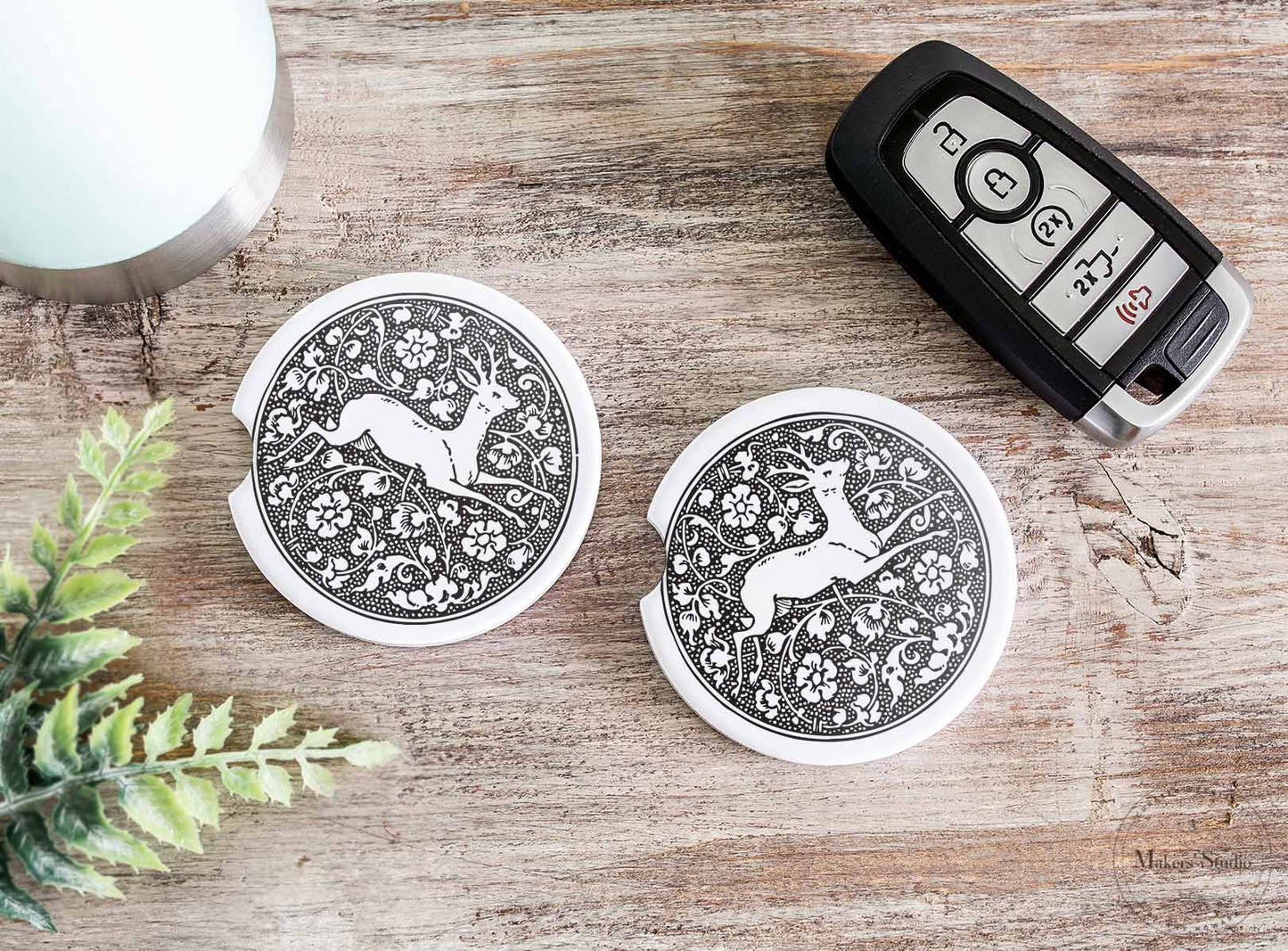 Stencils - A Makers Studio - Forest - 8.5" x 11"