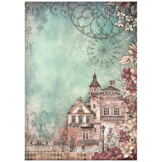 Decoupage Paper - Stamperia - A4 - DFSA41008 - Master of Magic - House - Rice Paper