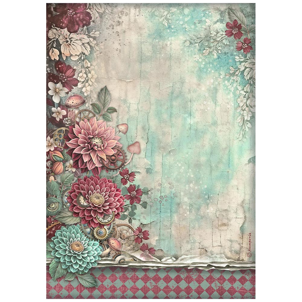 Decoupage Paper - Stamperia - A4 - DFSA41011 - Master of Magic - Peony - Rice Paper