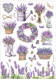 Decoupage Paper - Stamperia - A4 - DFSA4888 Provence-Accessories