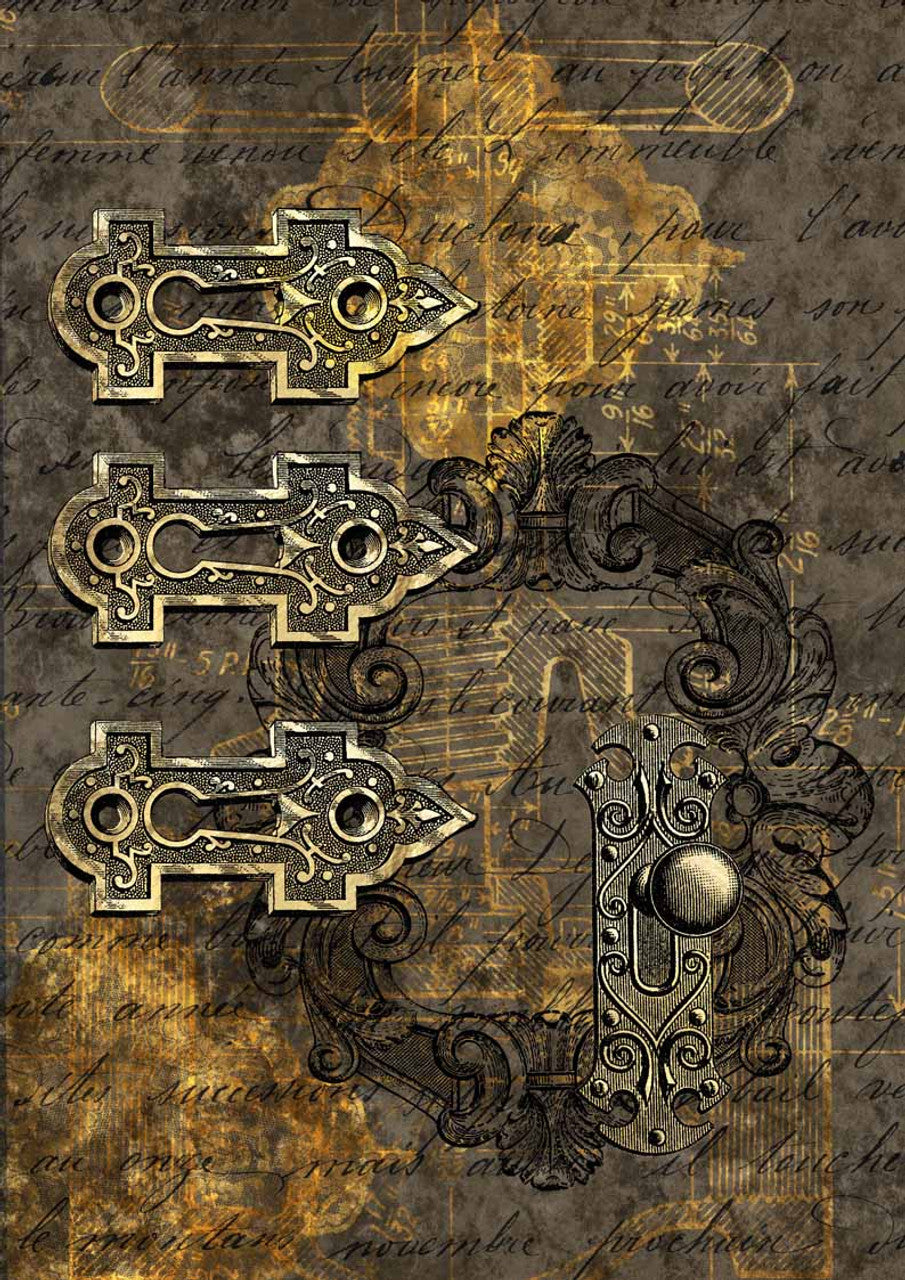 Decoupage Paper - DQ - DQRP0134 - Unhinged - Rice Paper