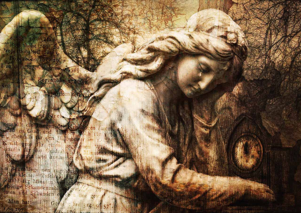 Decoupage Paper - DQ - DQRP0166 - Gothic Angel - Rice Paper