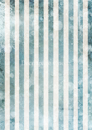 Decoupage Paper - DQ - DQRP0680- A4 - Fairy Tale Stripes