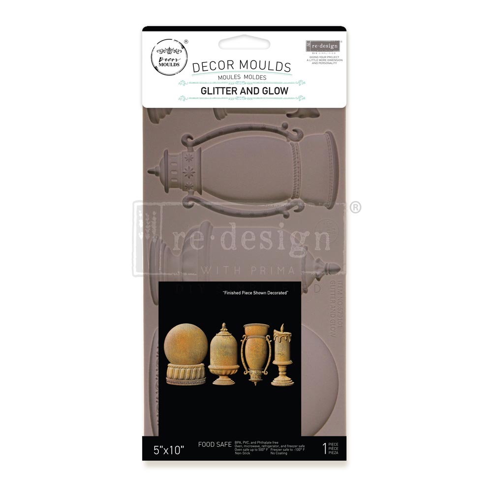 Decor Moulds - Redesign - Glitter and Glow - 5" x 10