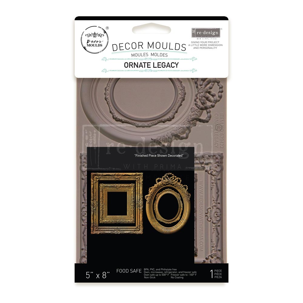 Decor Moulds - Redesign - Ornate Legacy - 5"X8"