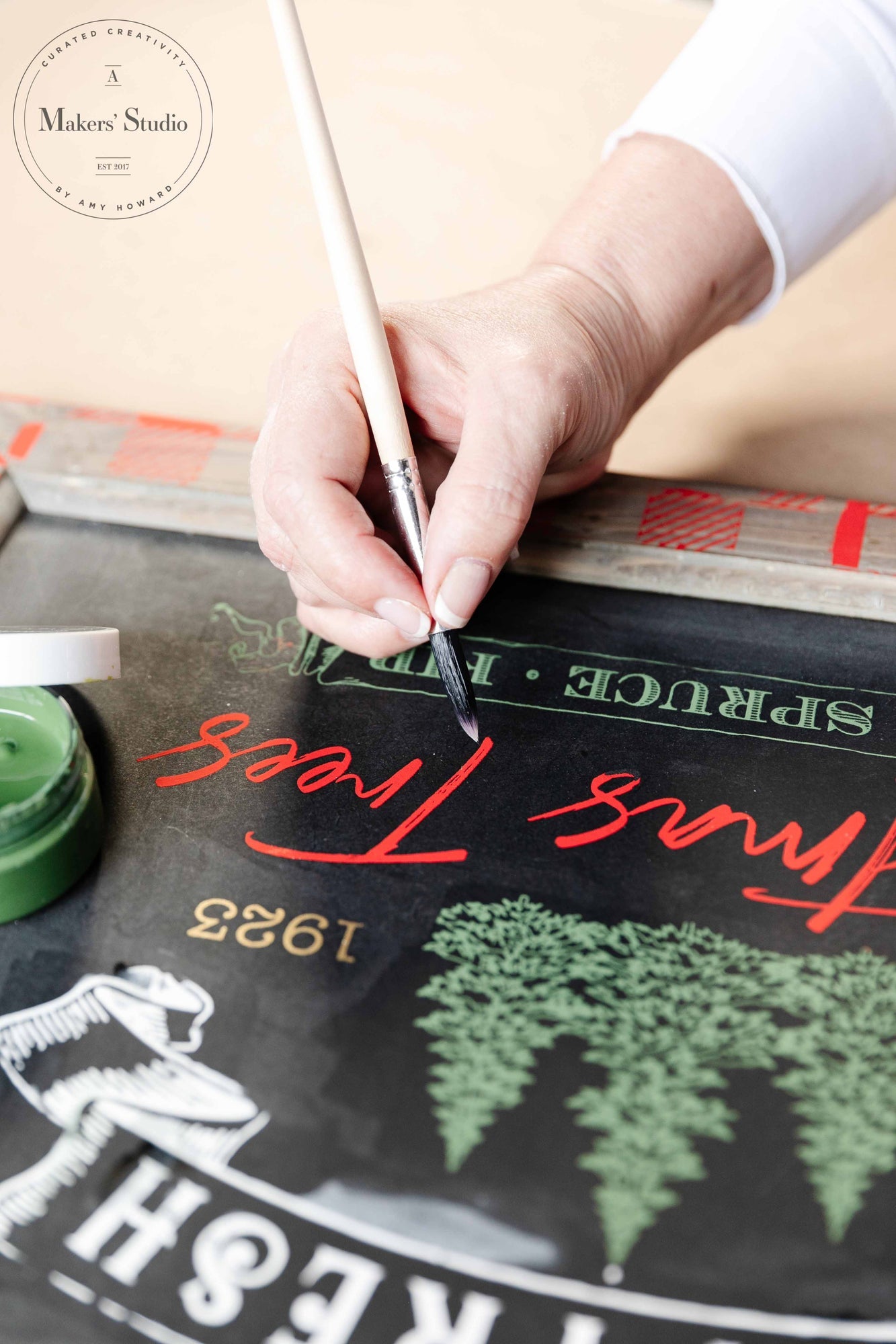Stencils - A Makers Studio - Fresh Cut - 12" x 18"