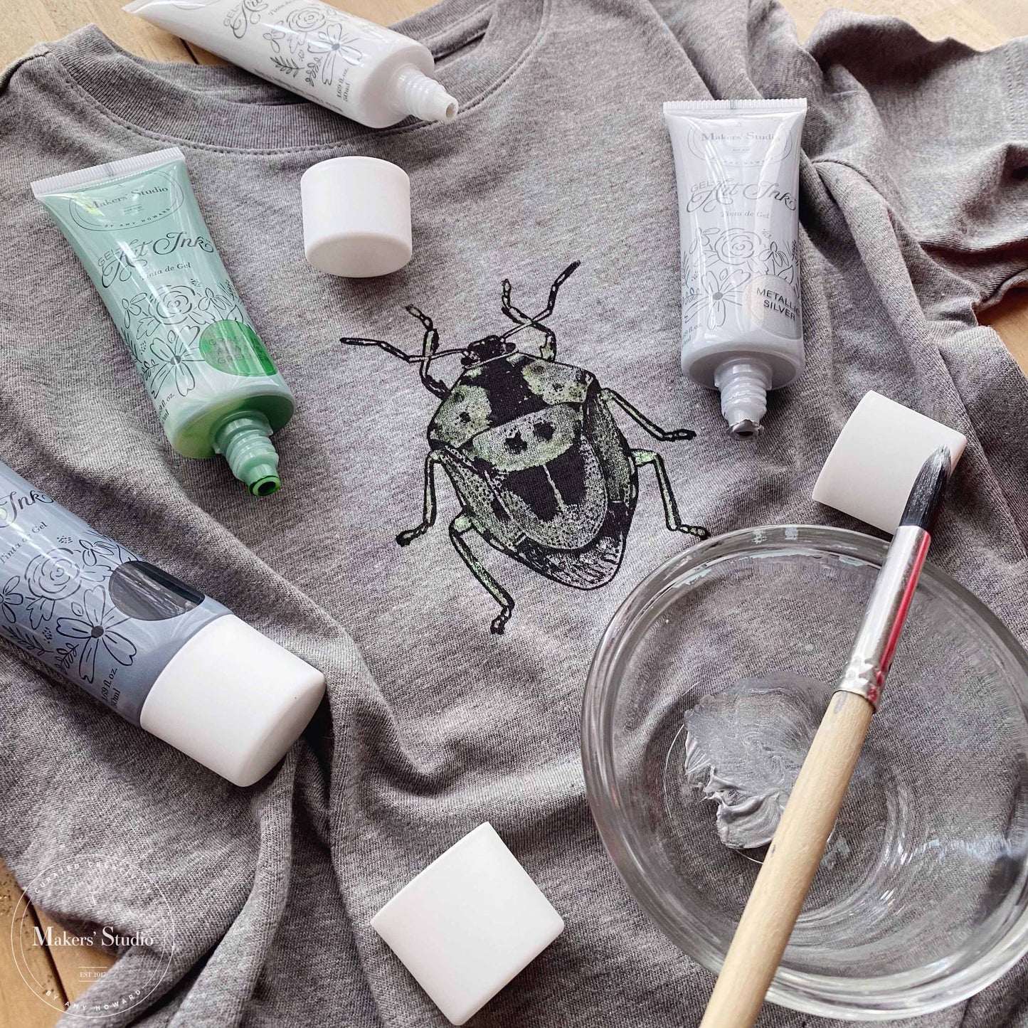 Stencils - A Makers Studio - Garden Insects - 12" x 18"