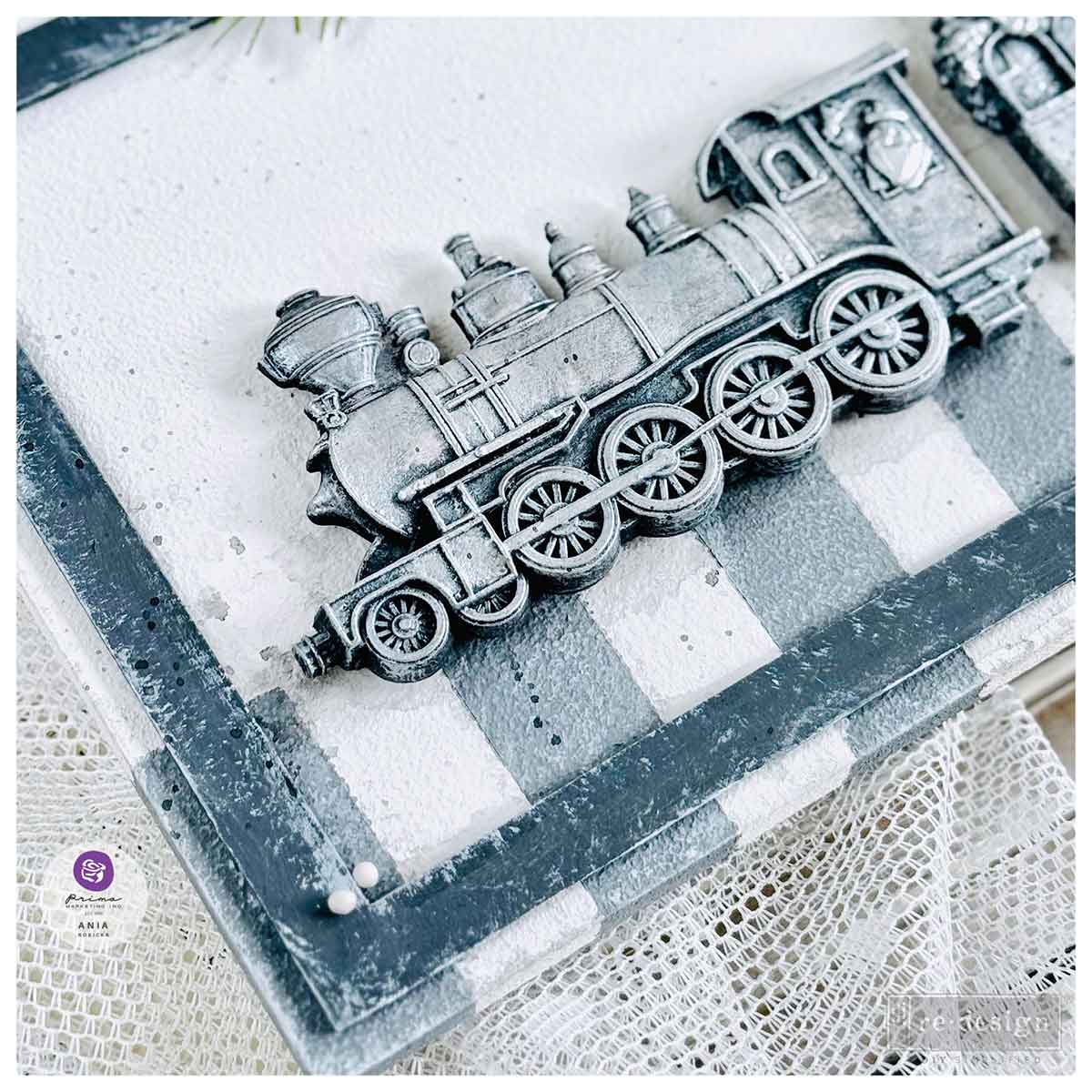 Decor Moulds - Redesign - The Jolly Express - 5"X10" - Limited Edition