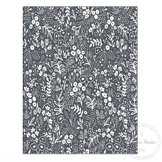 Stencils - A Makers Studio - In Bloom - 8.5" x 11"