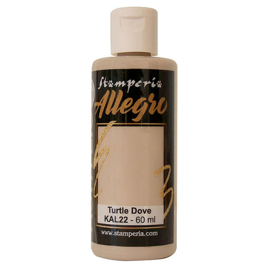 Paints - Stamperia - Allegro - KAL 22 - Turtle Dove - 60ml - Acrylic