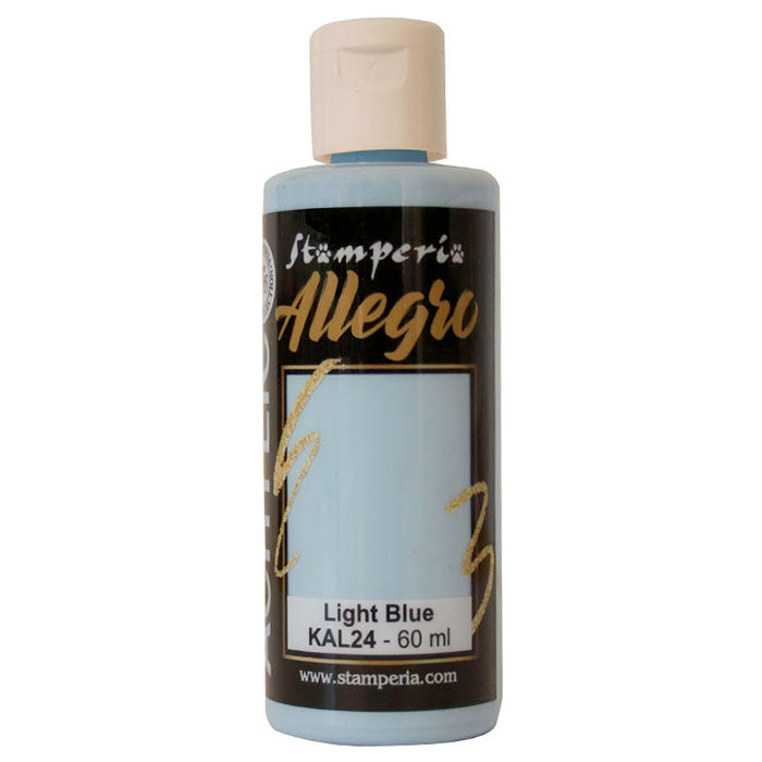 Paints - Stamperia - Allegro - KAL 24 - Light Blue - 60ml - Acrylic