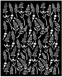Stencils - Stamperia - KSTD168 - 20X25cm (7.87"x9.84") - Lavender - Pattern