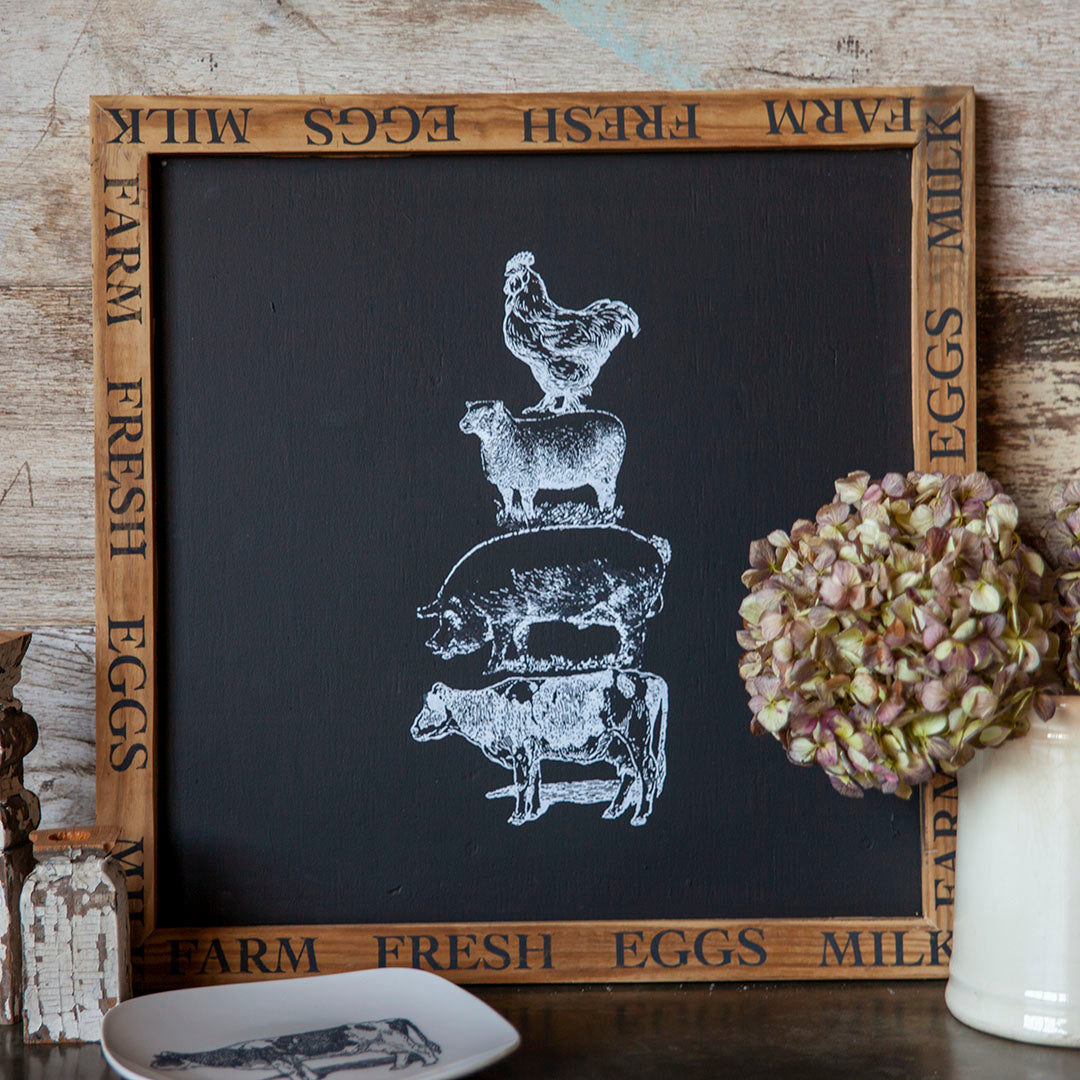 Stencils - A Makers Studio - Farm Animals - 8.5" x 11"