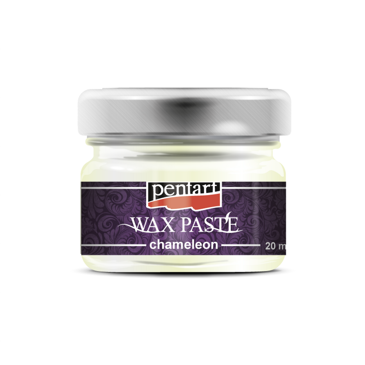 Pentart - Wax Paste - Metallic Chameleon-White Gold - 20ml