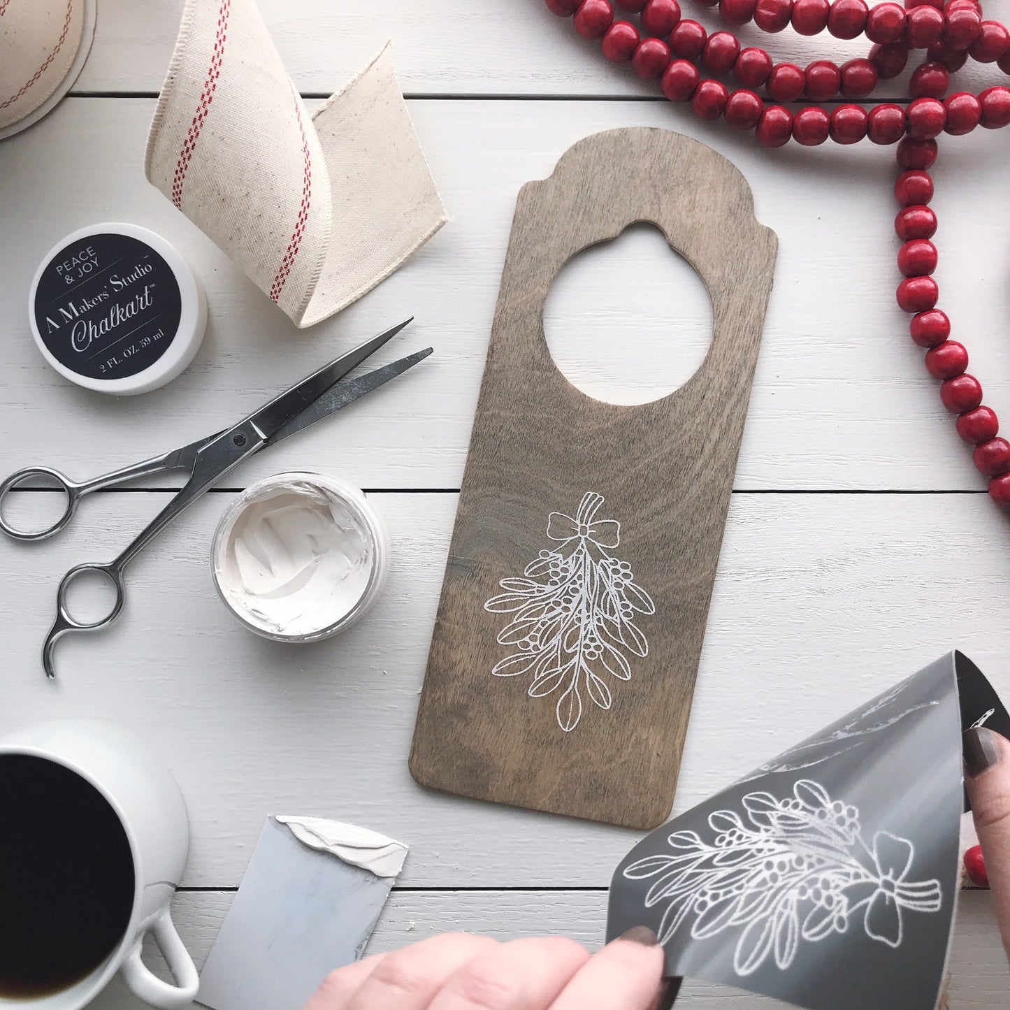 Stencils - A Makers Studio - Holiday Joy - 8.5" x 11"