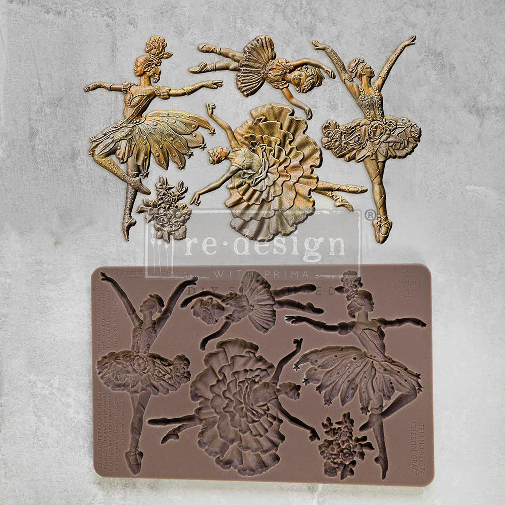 Decor Moulds - Redesign - Celestial Grace - 5"x8"x8mm