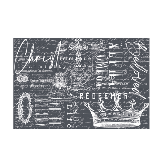 Stencils - A Makers Studio - Names of God - 12" x 18"