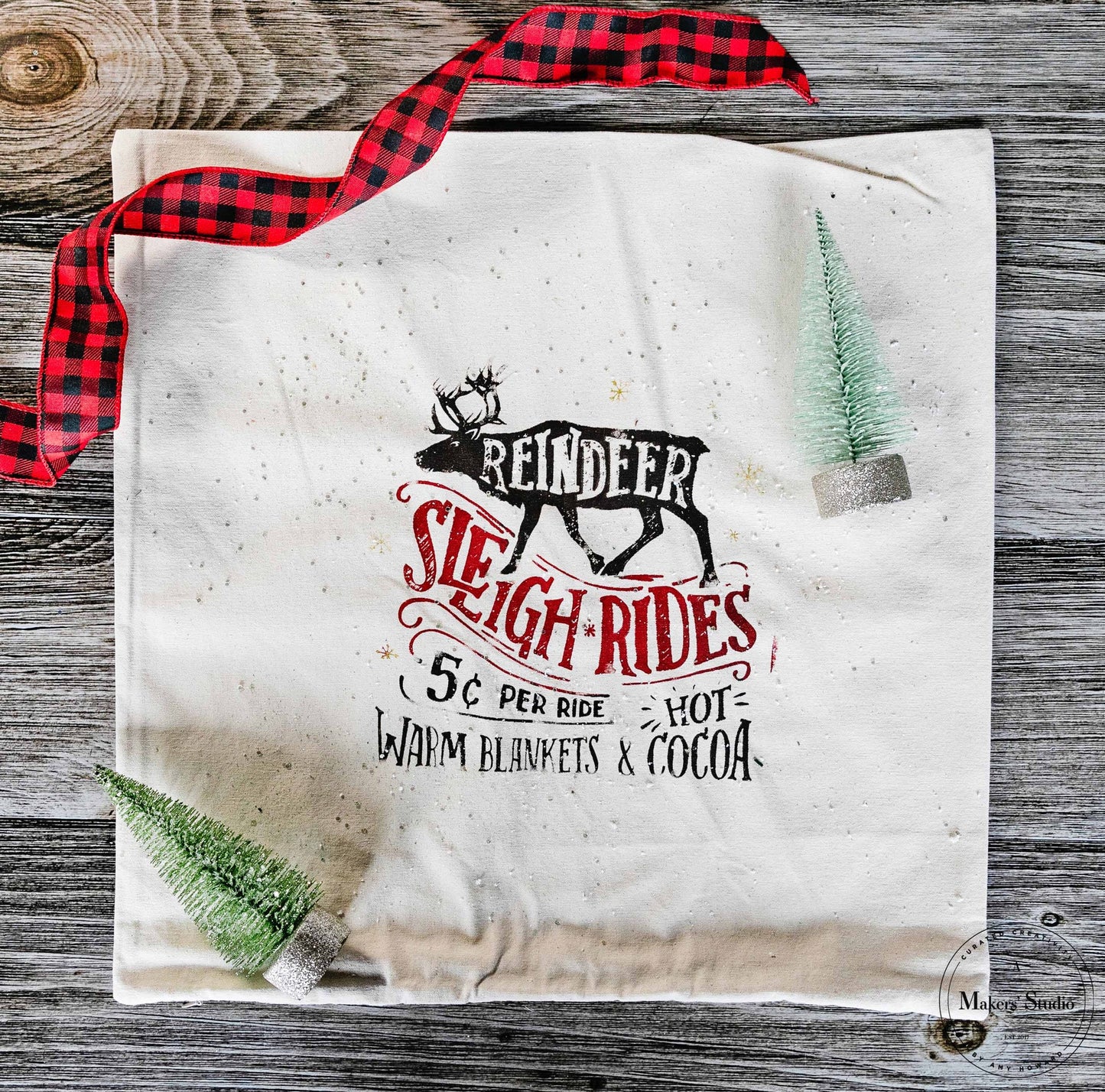Stencils - A Makers Studio - Oh What Fun - 8.5" x 11"