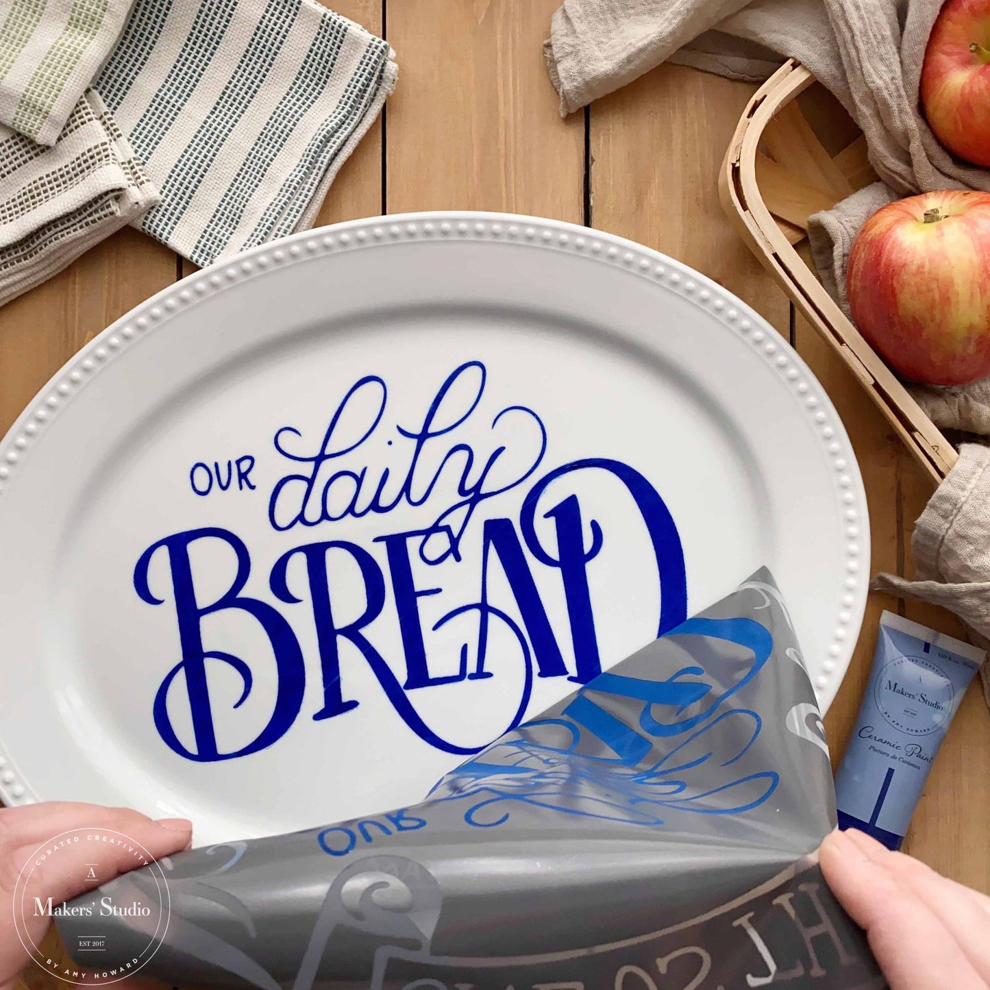 Stencils - A Makers Studio - Our Daily Bread - 12 x 12"