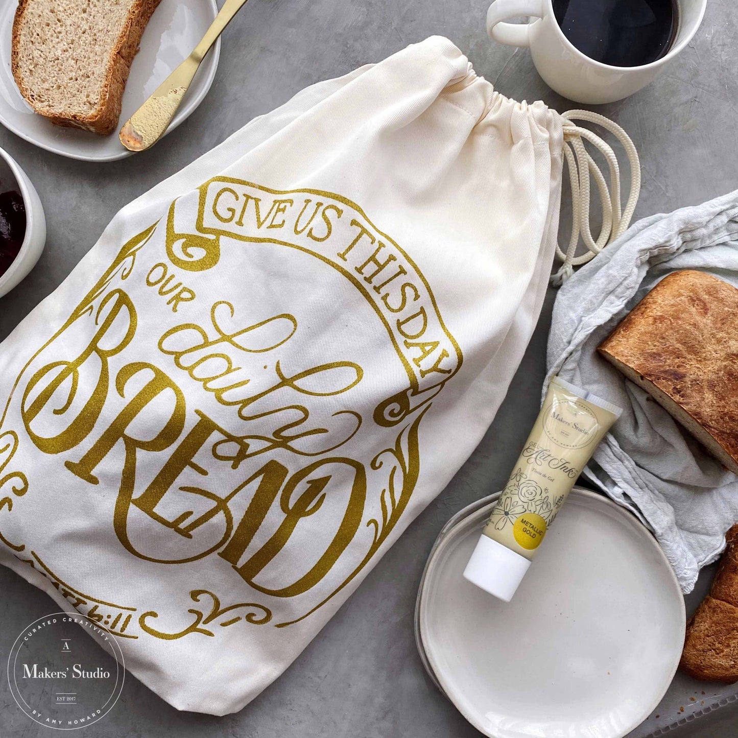 Stencils - A Makers Studio - Our Daily Bread - 12 x 12"