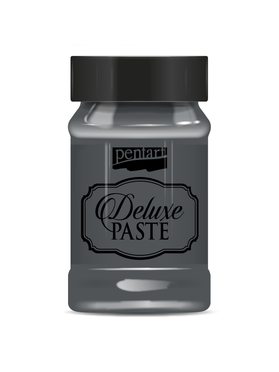 Pentart - Deluxe Paste - Anthracite- 100ml