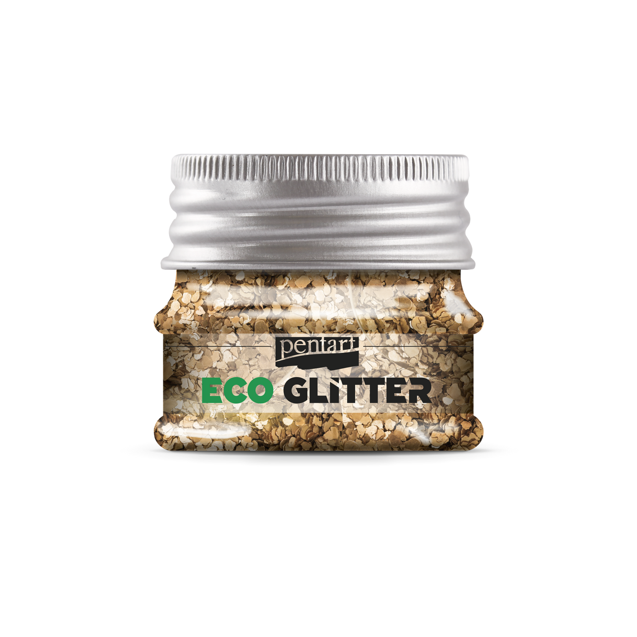 Pentart - Eco Glitter - RoseGold - Confetti - 15g
