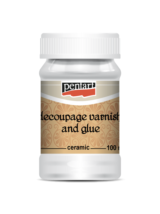 Pentart - Varnish - Decoupage Varnish and Glue - Ceramic -100ml