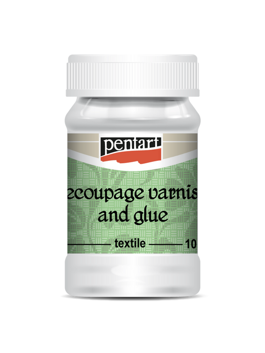 Pentart - Varnish - Decoupage Varnish and Glue - Textile - 100ml
