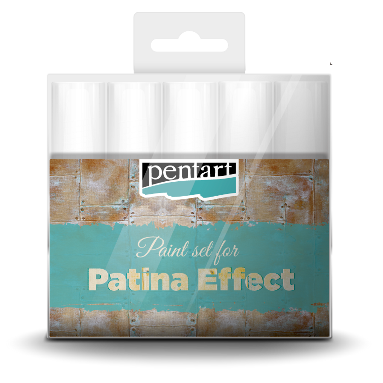 Pentart - Effect - Patina Effect - Paint Set - 5 piece set -5x20ml