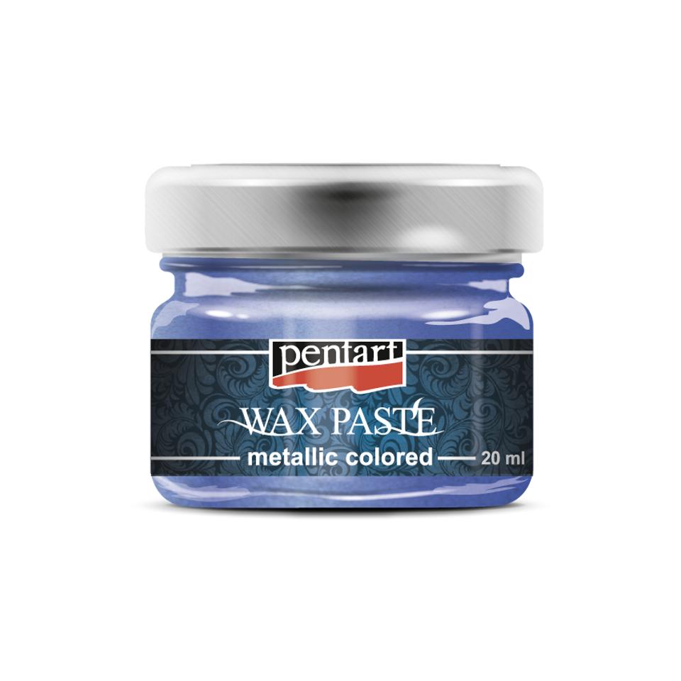 Pentart - Wax Paste - Metallic Blue - 20ml